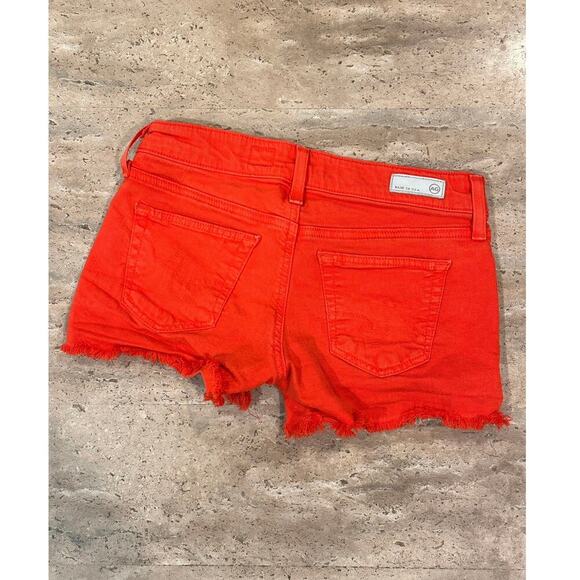 AG Adriano Goldschmied "The Mary Jane" Low Rise Cut Off Shorts size 25 - Picture 3 of 7